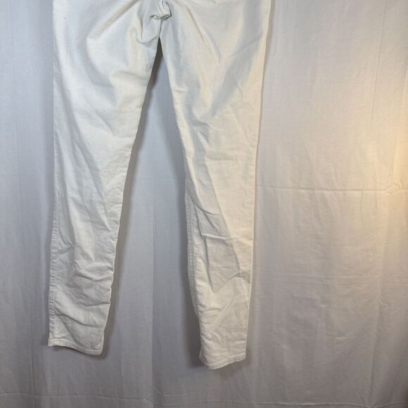 Women’s Express White Corduroy Jeans Size 0 Preowned - Picture 8 of 9
